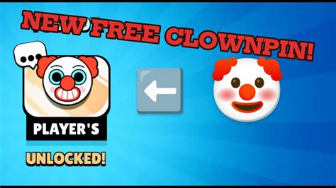 free clown pin